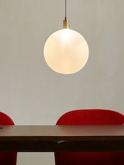 MADE.COM White Boll Pendant Light - Image 1 of 3