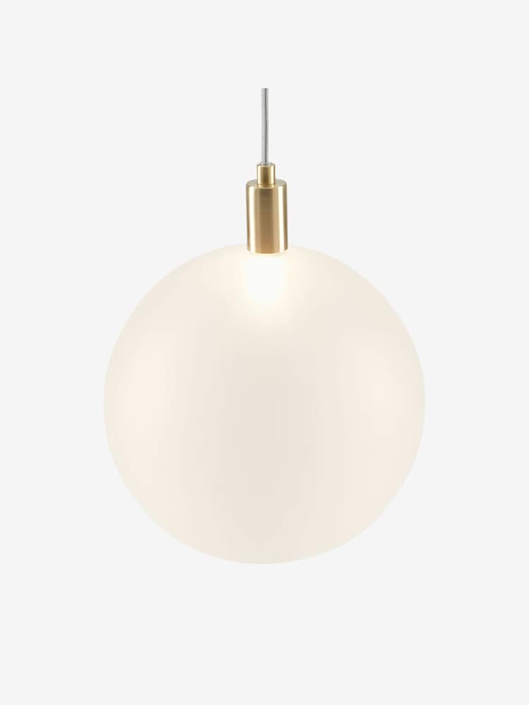 MADE.COM White Boll Pendant Light - Image 2 of 3
