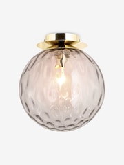 MADE.COM Grey Ilaria Ceiling Flush Fitting Light - Image 2 of 3