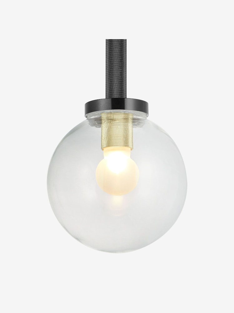 MADE.COM Black Vaughn Pendant Light - Image 2 of 3