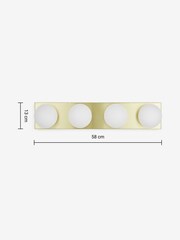 MADE.COM Brass Apollo Bathroom Wall Light - Image 3 of 3