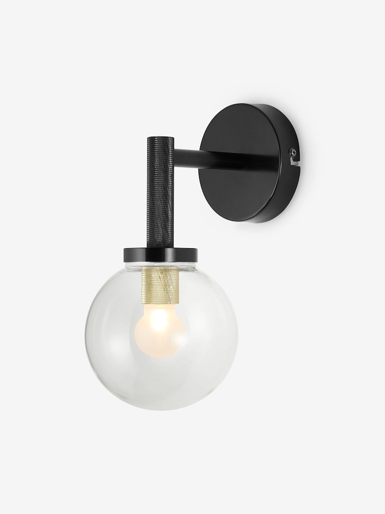 MADE.COM Black Vaughn Wall Light - Image 2 of 3 MADE.COM Black Vaughn Wall Light - Image 2 of 3