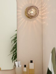 MADE.COM Grey Ilaria Bathroom Wall Light - Image 3 of 3