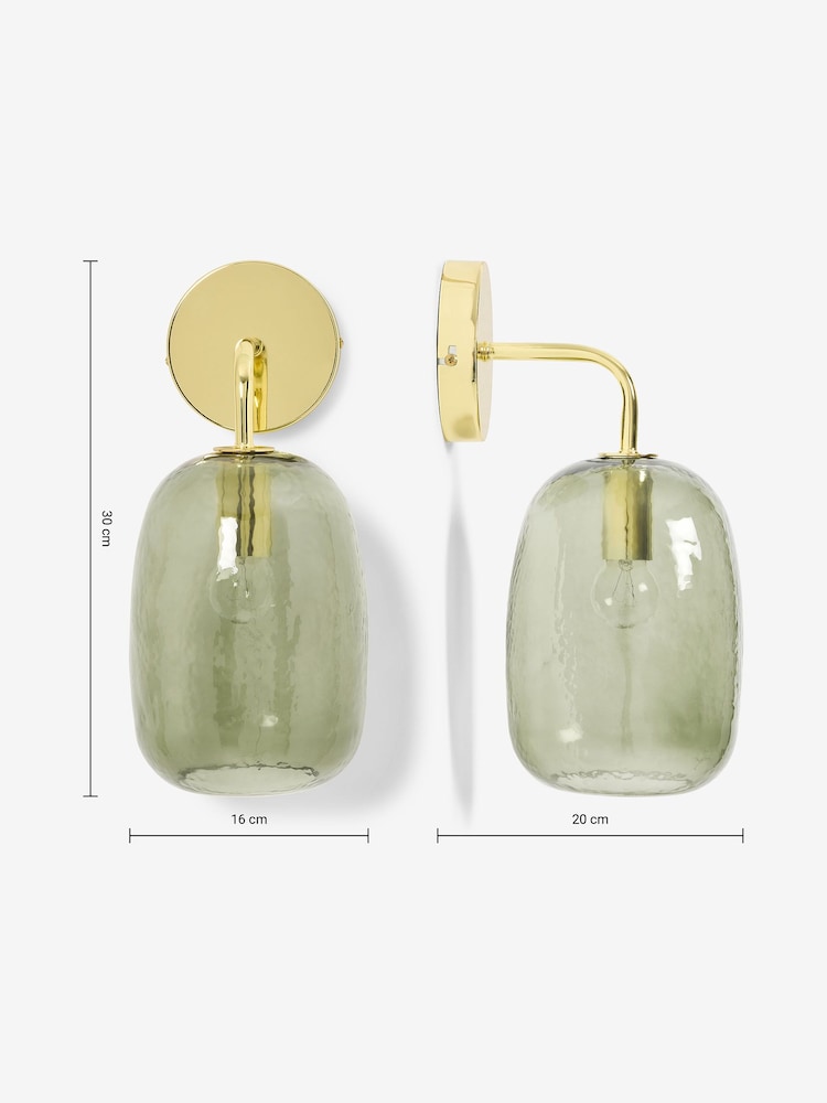 MADE.COM Green Lykke Wall Light - Image 3 of 3