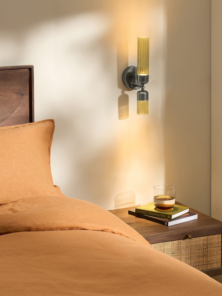 MADE.COM Green Verona Bathroom Wall Light - Image 1 of 3