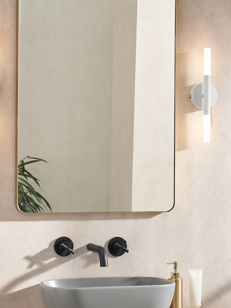 MADE.COM White Wanda Wall Light - Image 1 of 3