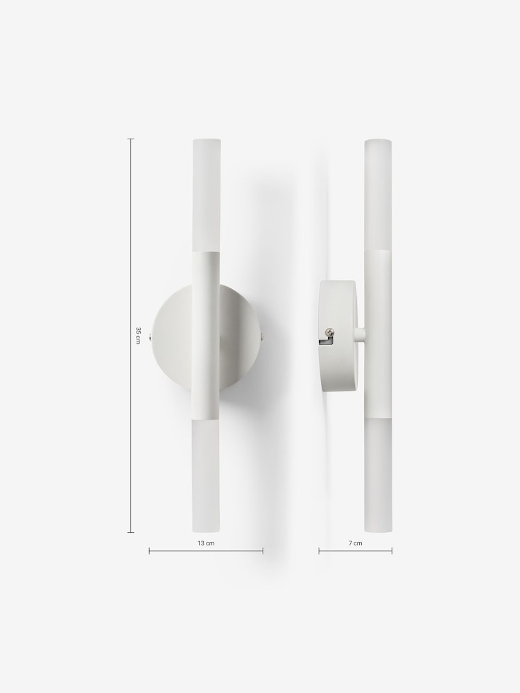 MADE.COM White Wanda Wall Light - Image 3 of 3