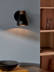 MADE.COM Black Albert Wall Spotlight - Image 1 of 3