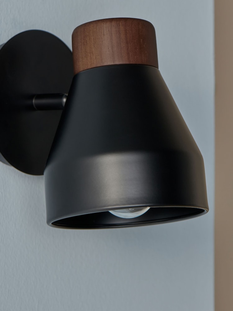 MADE.COM Black Albert Wall Spotlight - Image 3 of 3