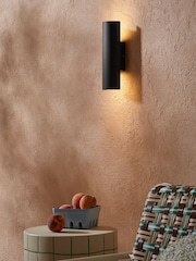 MADE.COM Black Conall Outdoor Wall Light - Image 1 of 6