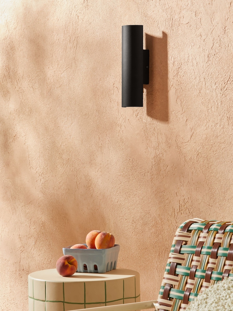 MADE.COM Black Conall Outdoor Wall Light - Image 2 of 6