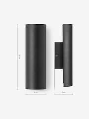 MADE.COM Black Conall Outdoor Wall Light - Image 6 of 6