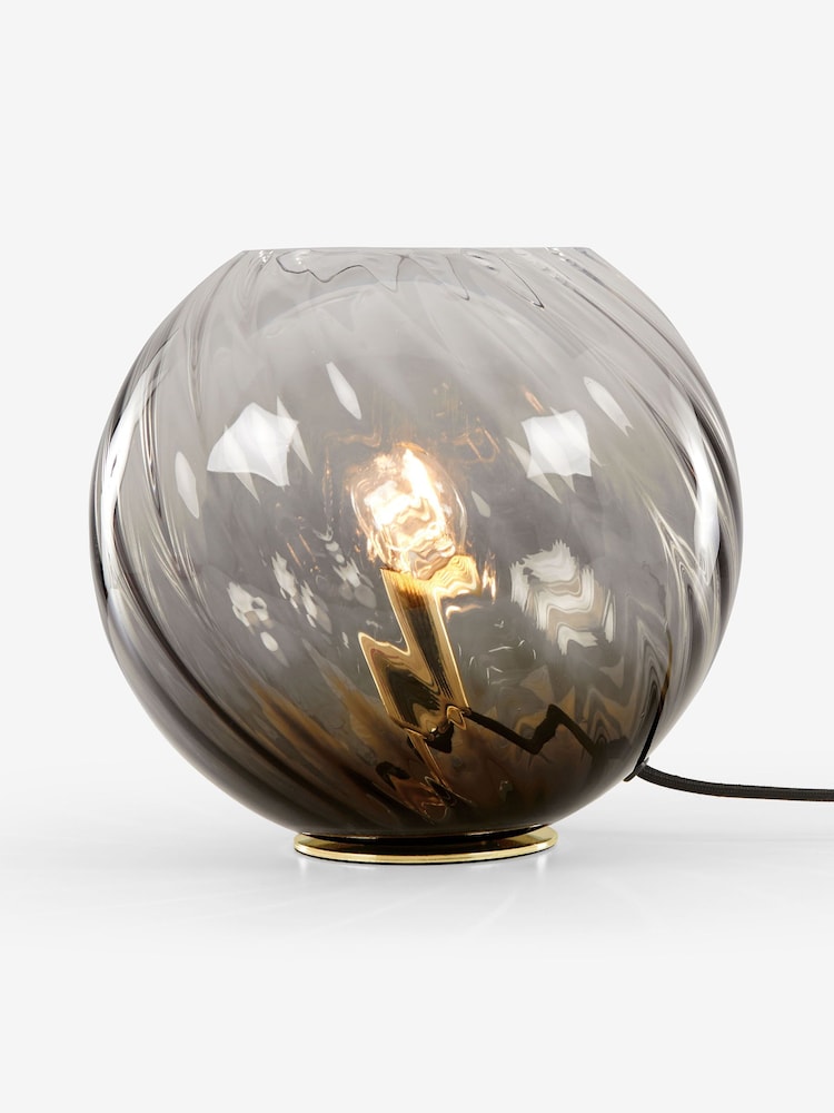 MADE.COM Grey Ilaria Table Lamp - Image 2 of 3