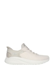 Skechers Cream Standard Fit Slip-Ins: BOBS Sport Squad Chaos Trainers - Image 1 of 5