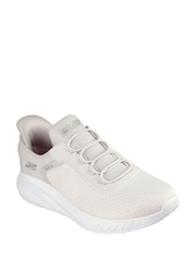 Skechers Cream Standard Fit Slip-Ins: BOBS Sport Squad Chaos Trainers - Image 3 of 5