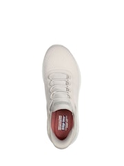 Skechers Cream Standard Fit Slip-Ins: BOBS Sport Squad Chaos Trainers - Image 4 of 5