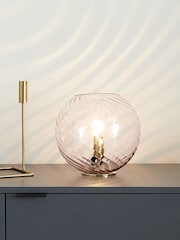 MADE.COM Pink Ilaria Table Lamp - Image 1 of 3