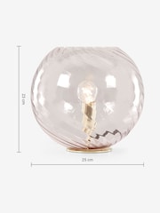 MADE.COM Pink Ilaria Table Lamp - Image 3 of 3