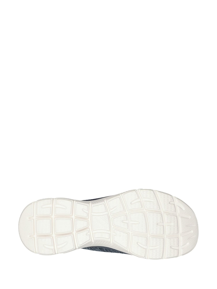 Skechers Navy Pink Womens Slip In Summits Dazzling Haze Trainers - Image 5 of 5