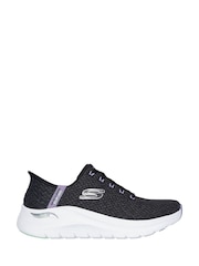 Negro - Skechers Arch Fit 2.0 Slip In Good Energy Trainers - Imagen 1 de 5