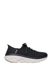 Skechers Black D’Lux Walker 2.0 Thrill Movement Trainers - Image 1 of 5