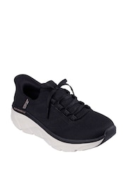 Skechers Black D’Lux Walker 2.0 Thrill Movement Trainers - Image 3 of 5