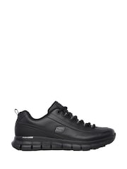 Skechers Black Sure Track Trickel Slip Resistant Work Trainers - Image 1 of 5