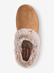 Skechers Beige Cosy Campfire Fresh Toast Womens Slippers - Image 3 of 5