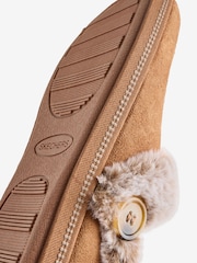 Skechers Beige Cosy Campfire Fresh Toast Womens Slippers - Image 4 of 5