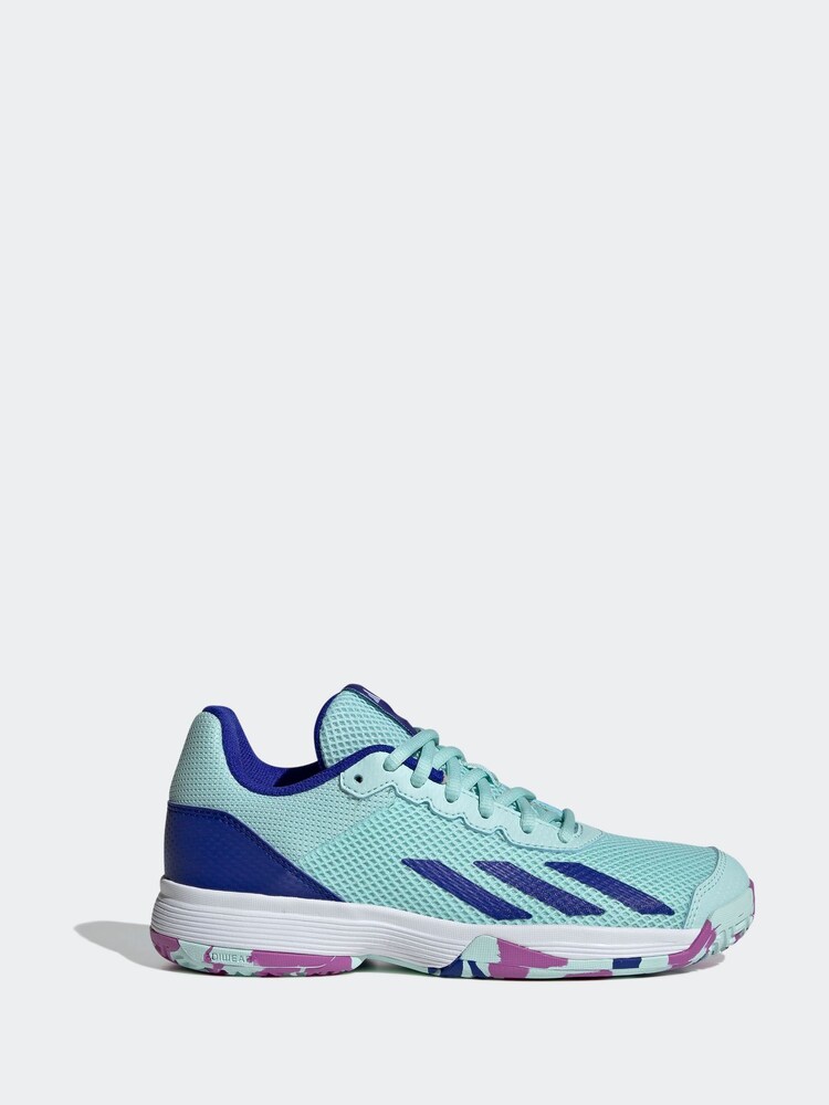 adidas Aqua Blue adidas Courtflash Tennis Shoes' - Image 1 of 10