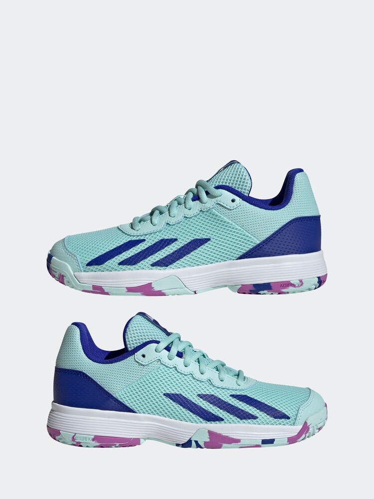 adidas Aqua Blue adidas Courtflash Tennis Shoes' - Image 5 of 10