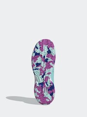 adidas Aqua Blue adidas Courtflash Tennis Shoes' - Image 8 of 10