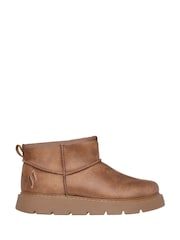 Skechers Brown Keepsakes Warm Lined Cosy Ankle Boots - Image 1 of 5