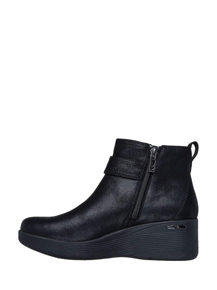 Skechers Black Pierlite Forever Chic Boots - Image 2 of 5