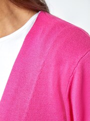 Roman Pink Petite Plain Stretch Cardigan - Image 5 of 5