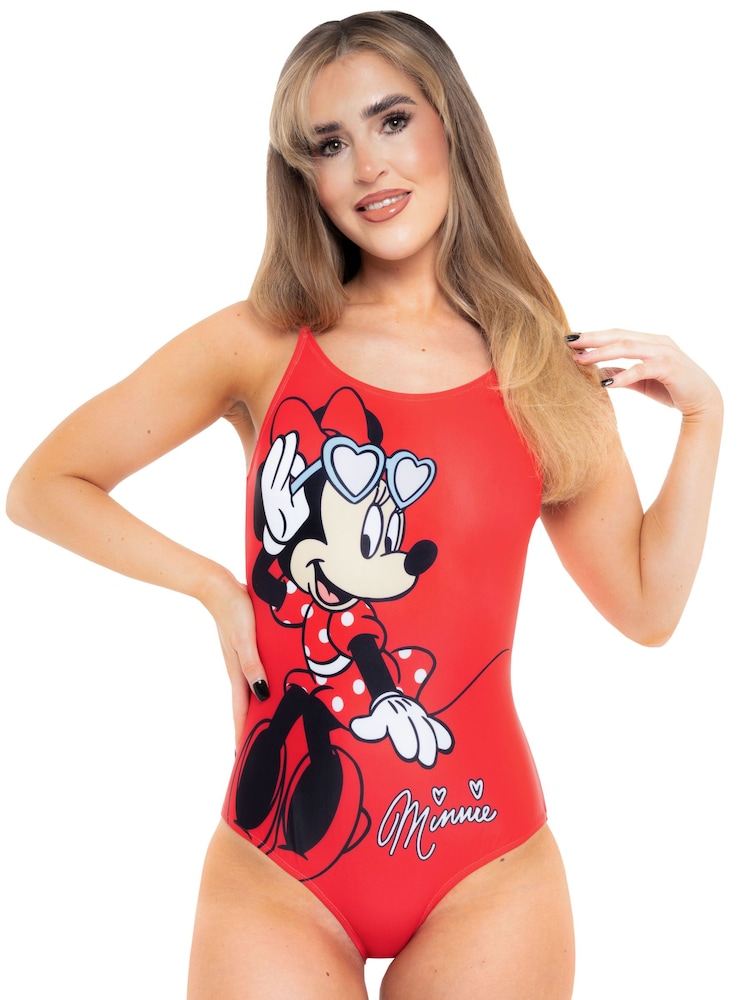 Character Red Minnie Mouse Swimsuit - Image 1 of 5