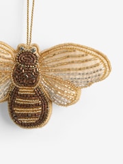 Gold Beaded Bee Hanging Decoration - Image 4 of 4