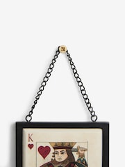Set de 2 Queen și King Playing Cards Hanging Signs - Image 4 of 4