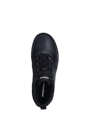 Skechers Black Smooth Street Genzo School Trainers - Image 5 of 5