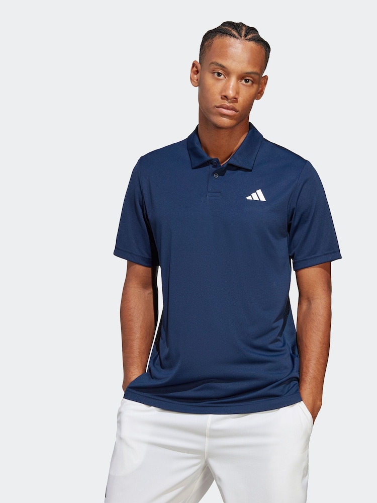 adidas Navy Club Tennis Polo Shirt - Image 1 of 5