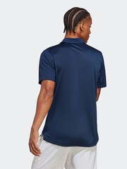 adidas Navy Club Tennis Polo Shirt - Image 3 of 5