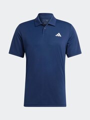 adidas Navy Club Tennis Polo Shirt - Image 5 of 5
