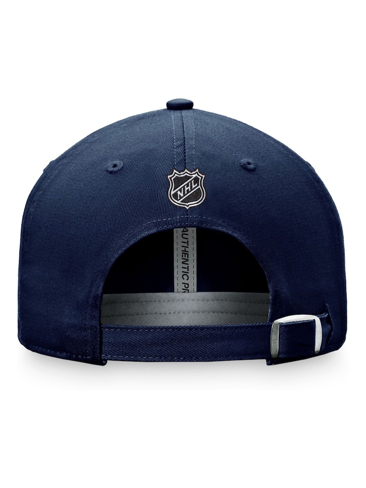 Fanatics Unisex Blue 100% Cotton NHL Seattle Kraken Authentic Pro Prime Graphic Unstructured Adjustable Cap - Image 4 of 4 Fanatics Unisex Blue 100% Cotton NHL Seattle Kraken Authentic Pro Prime Graphic Unstructured Adjustable Cap - Image 4 of 4