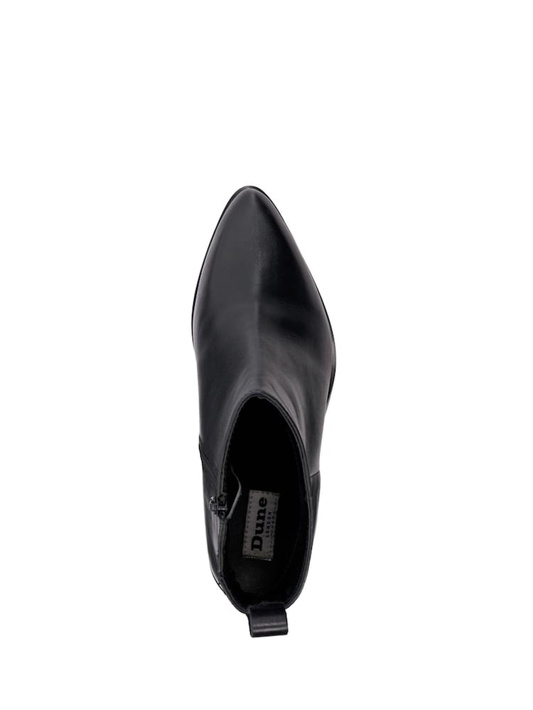 Dune London Black Papz Low Western Boots - Image 5 of 5