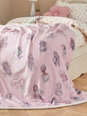 Pink Disney Princess Super Soft Fleece Throw Blanket - Image 1 of 3