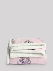 Pink Disney Princess Super Soft Fleece Throw Blanket - Image 2 of 3