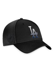 Fanatics MLB Los Angeles Dodgers Iconic Gradient Structured Black Trucker Cap - Image 1 of 4