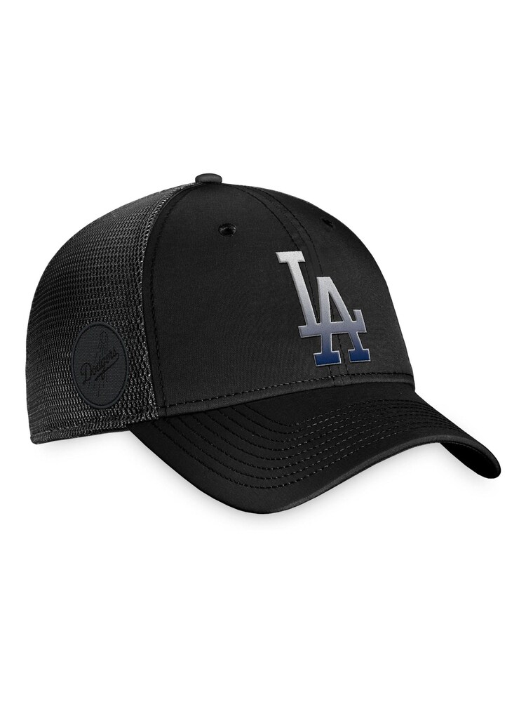 Fanatics MLB Los Angeles Dodgers Iconic Gradient Structured Black Trucker Cap - Image 1 of 4