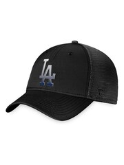 Fanatics MLB Los Angeles Dodgers Iconic Gradient Structured Black Trucker Cap - Image 2 of 4