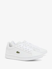 Lacoste Carnaby White Trainers - Image 4 of 6